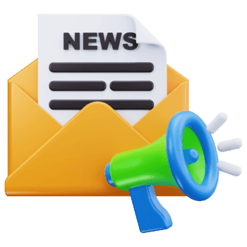 envelope illustrant une newsletter
